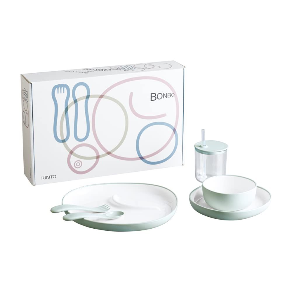 新品 KINTO (キントー) BONBO 6pcs セット ブルーグレー キッズ ベビー ギフト 出産祝い 26389
