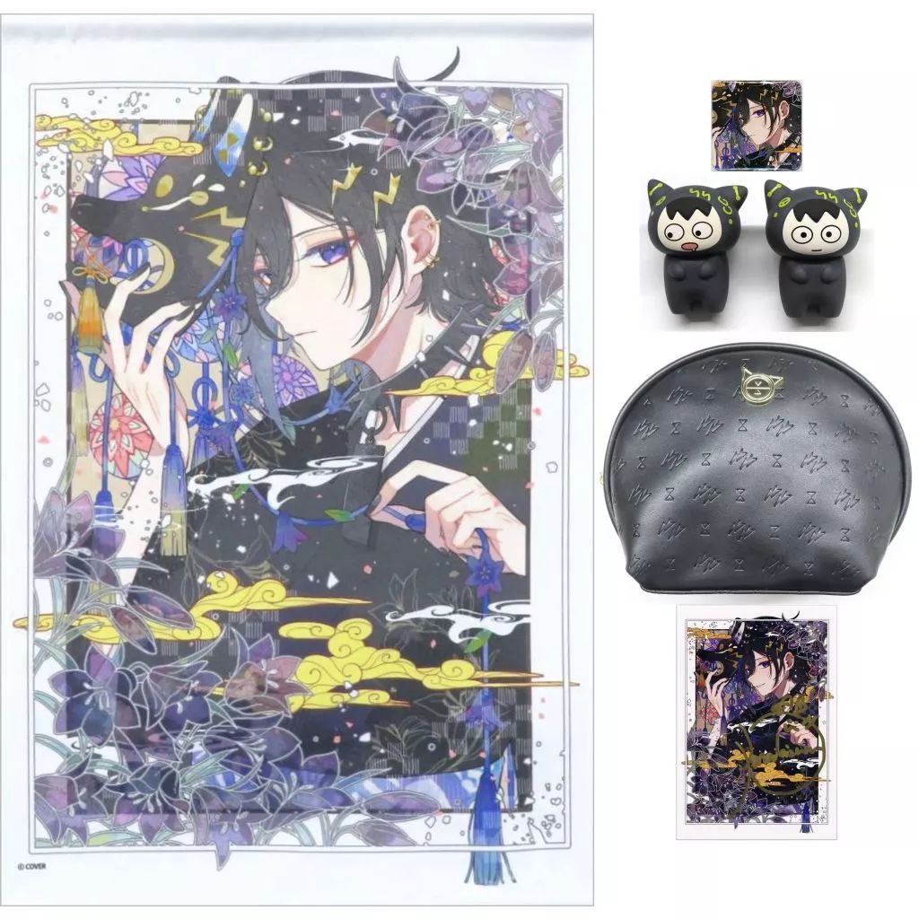 奏手イヅル グッズ まとめ売り 中古】グッズセット 奏手イヅル 活動6周年記念フルセット(直筆サイン