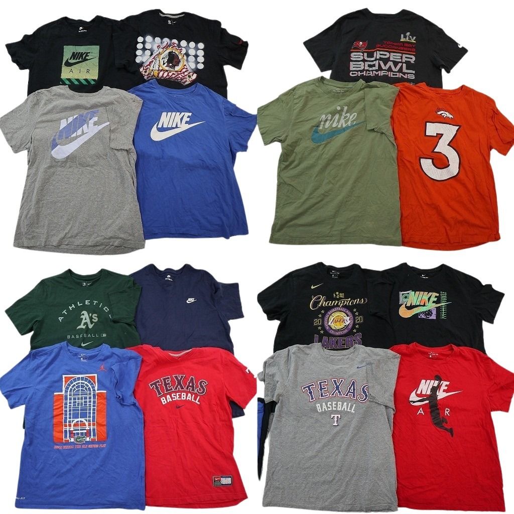 古着卸 まとめ売り ナイキ NIKE 半袖Tシャツ 15枚セット (メンズ M /L