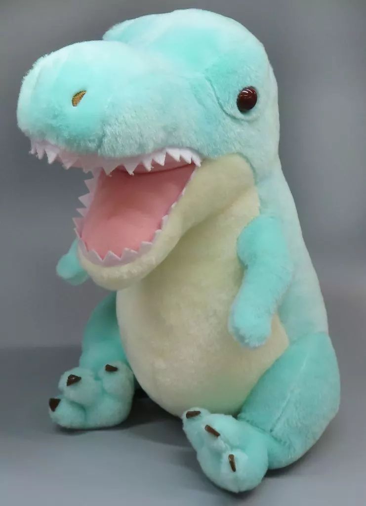 中古】ぬいぐるみ ティラノサウルス ちょこんとおすわりパステルJB