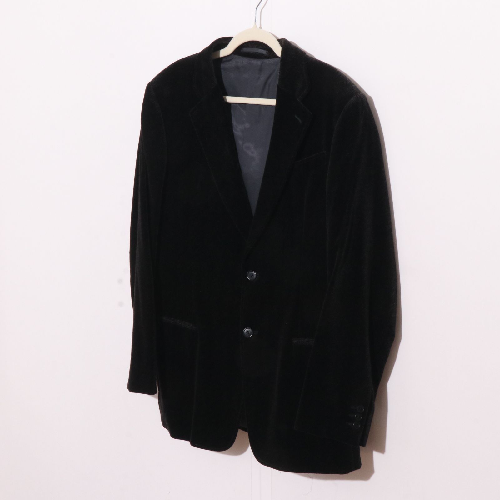 美品 ARMANI COLLEZIONI アウター ベロア 長袖 テーラードジャケット 