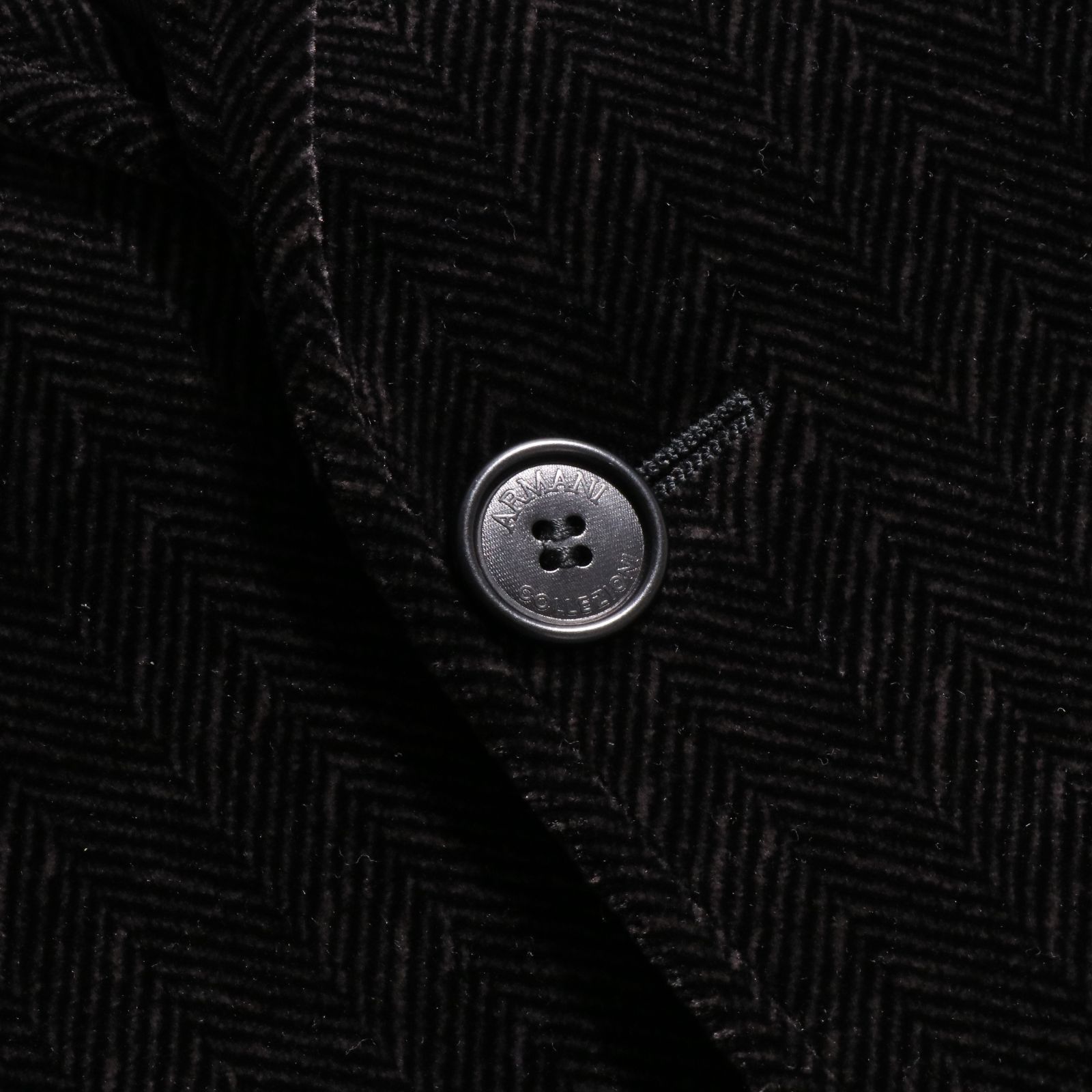 美品 ARMANI COLLEZIONI アウター ベロア 長袖 テーラードジャケット 