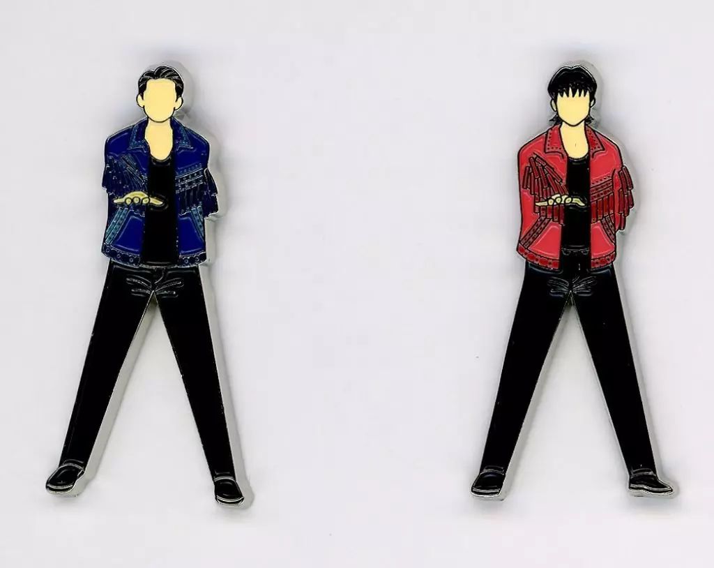 中古】バッジ・ピンズ 東方神起(腕組) ニコイチピンズ 「TOHOSHINKI