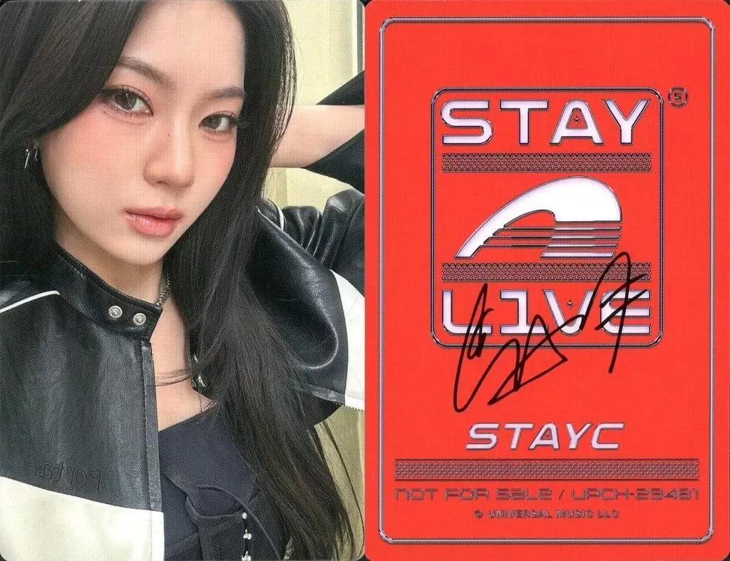 Isa - STAY ALIVE Album PC photocard photocard