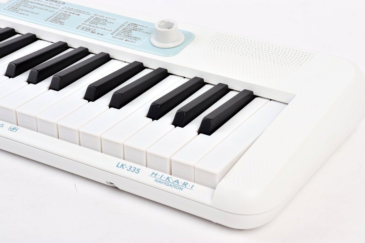 Casiotone 光ナビゲーションキーボード LK-335 電子ピアノ 61鍵盤 120
