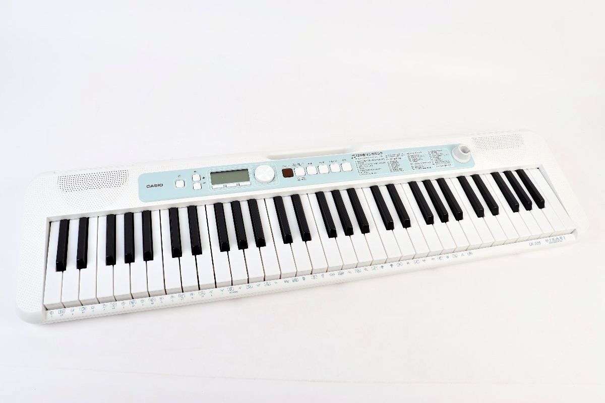 Casiotone 光ナビゲーションキーボード LK-335 電子ピアノ 61鍵盤 120