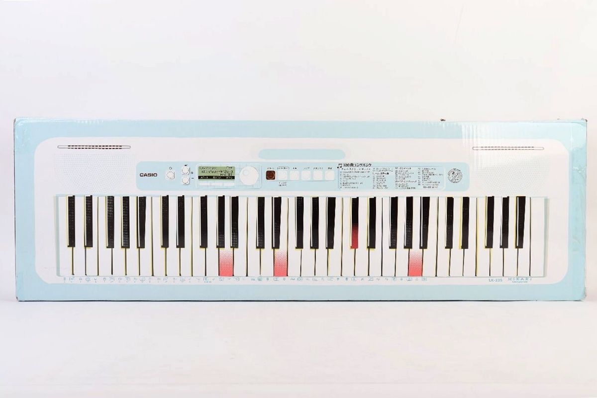 Casiotone 光ナビゲーションキーボード LK-335 電子ピアノ 61鍵盤 120