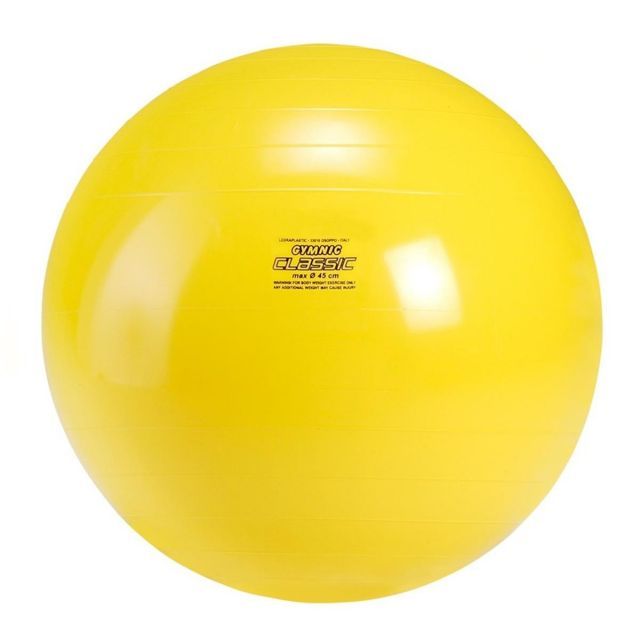 【送料無料】Gymnic ギムニク(GYMNYC) ギムニク45 黄色 バランスボール