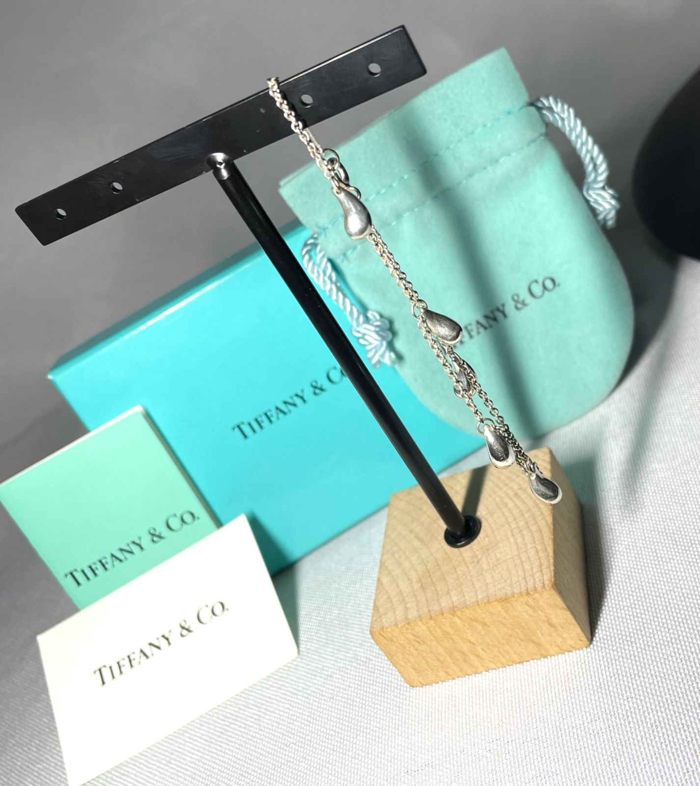 美品 希少 Tiffany ティファニー エルサペレッティ 5 ティアドロップ
