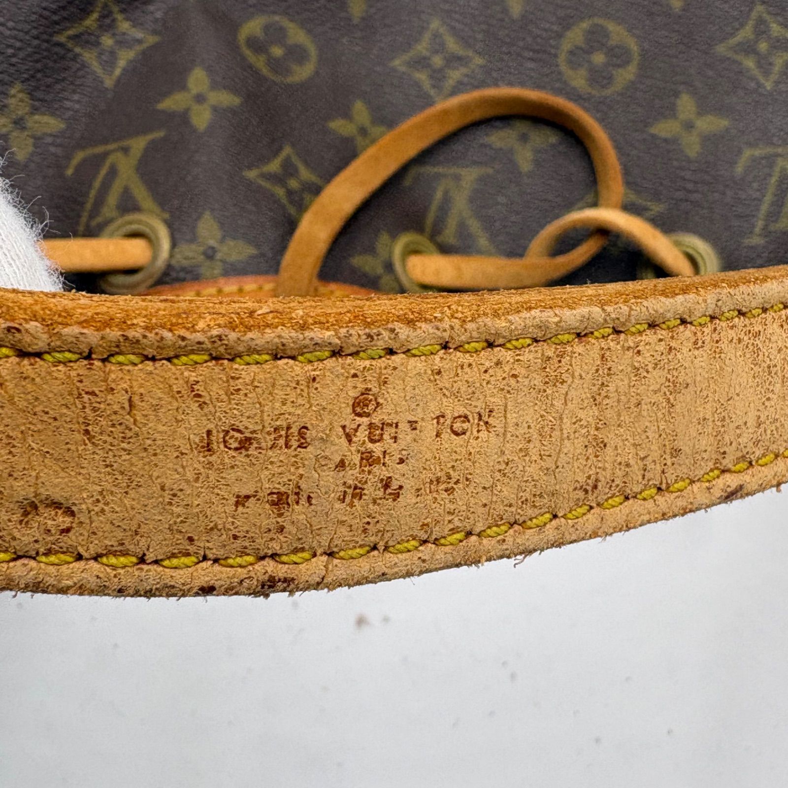 LOUIS VUITTON ルイヴィトン M42224 ノエ モノグラム 巾着 ショルダー 