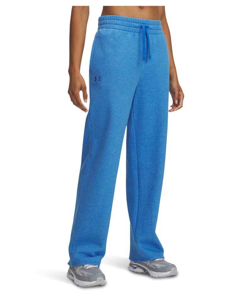 アンダーアーマー レディース ボトムス カジュアルパンツ ストレート フリース Under Armourival Fleece Straight Leg Pants Blue Atlantis Light HeatherBlue Atlantis ヘザー
