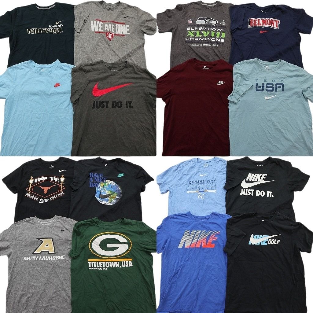 古着卸 まとめ売り ナイキ NIKE 半袖Tシャツ 16枚セット (メンズ L