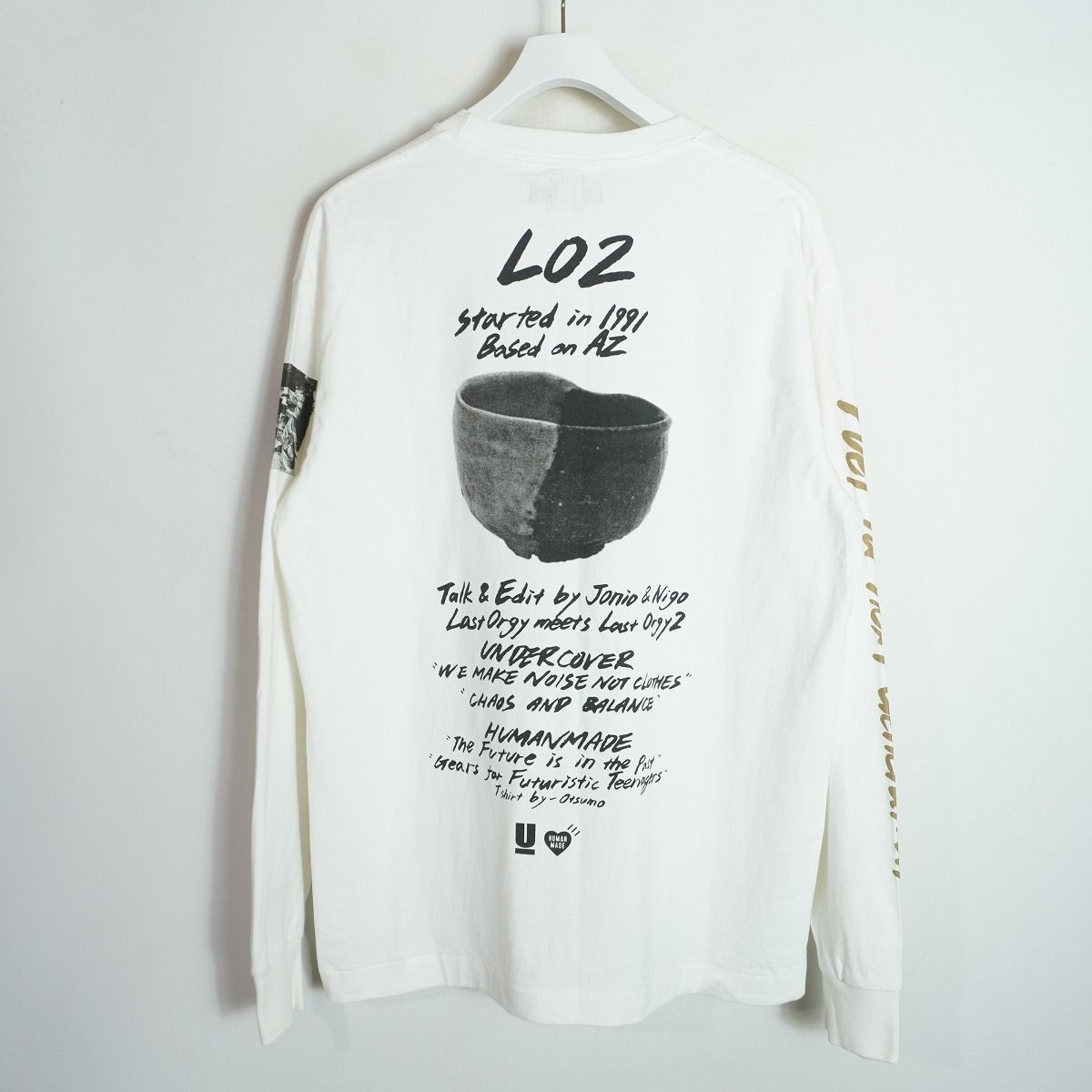 美品22AW UNDERCOVER アンダーカバー × HUMAN MADE ヒューマンメイド
