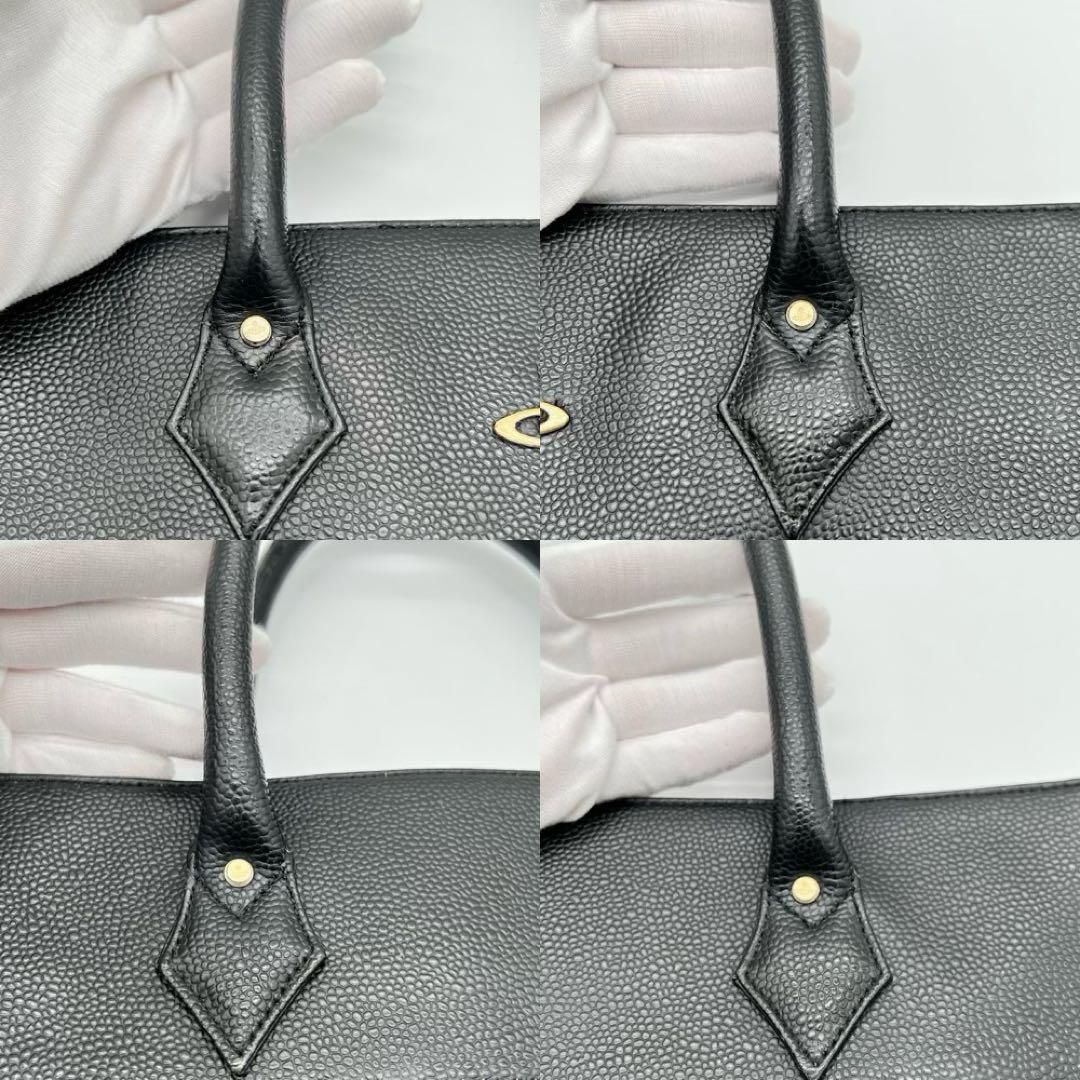 廃盤・美品】Vivienne トートバッグ 蟻柄 オーブ A4可能 ブラック 