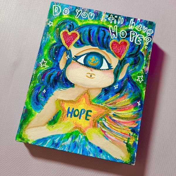 愛と狂気のマーケット出展作品】Icono-Eye-再生-HOPE 【公式通販】