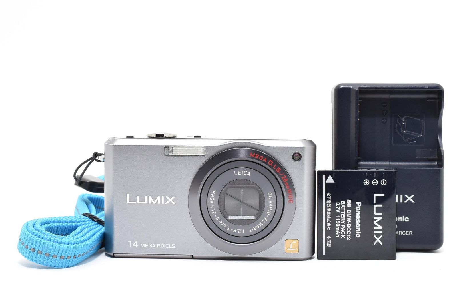 実用品】Panasonic パナソニック LUMIX DMC-FX150 ブレードシルバー 