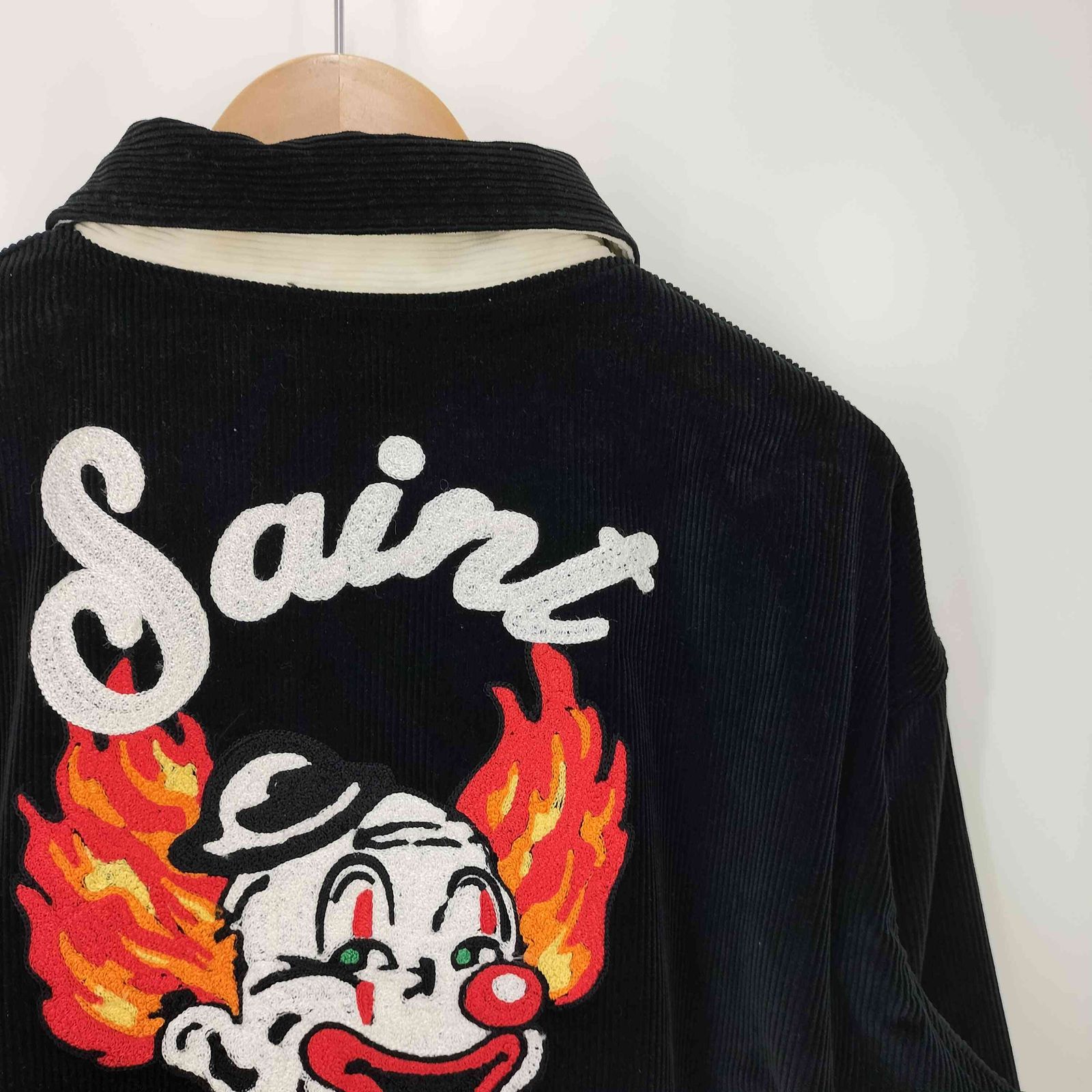 セントマイケル SAINT MICHAEL 21AW CORDUROY JACKETバック刺繍 