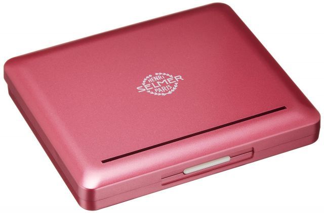 【送料無料】野中貿易(Nonaka Boeki) ノナカ アルトサクソフォン用 プラスチック製リードケース セルマーロゴ入り 10枚用 カラー:チェリーレッド 4,806円