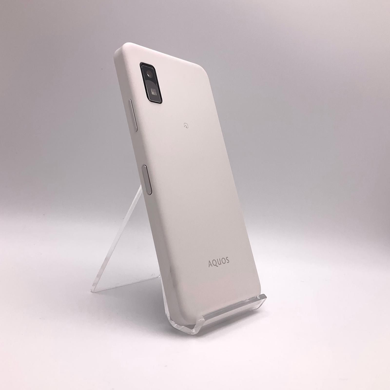 全額返金保証】【最速発送】SHARP AQUOS Wish3 64GB ホワイト SIM 