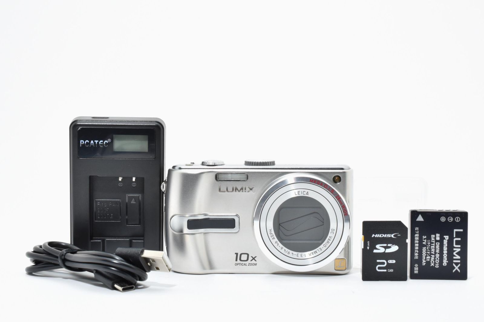 パナソニック Panasonic DMC-TZ3 《SDカード付き》#1689S - メルカリ