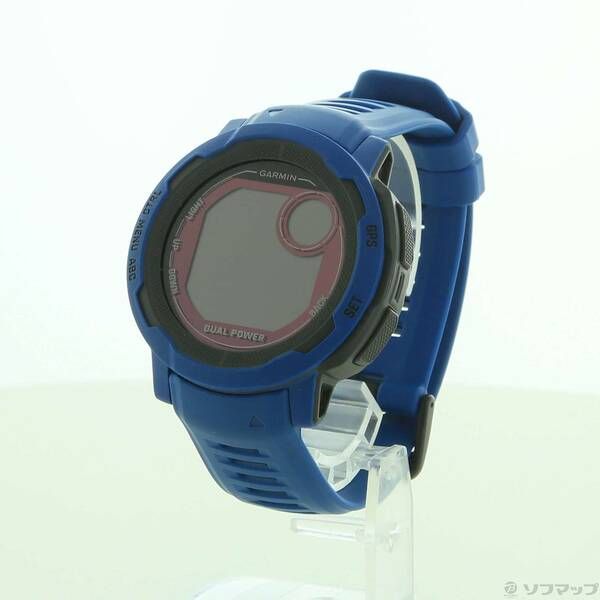 GARMIN Instinct 2 Dual Power 青 - メルカリ