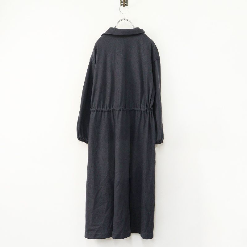 theory luxe CRUNCH ロングワンピース　チャコールグレー38 theory luxe CRUNCH ロングワンピース チャコールグレー38 theory luxe