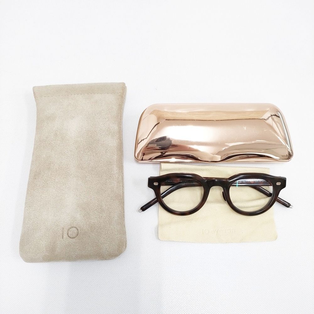 10 eyevan no.6 Ⅲ 45 セルロイド 4524.147 定価95700円 眼鏡 クリア