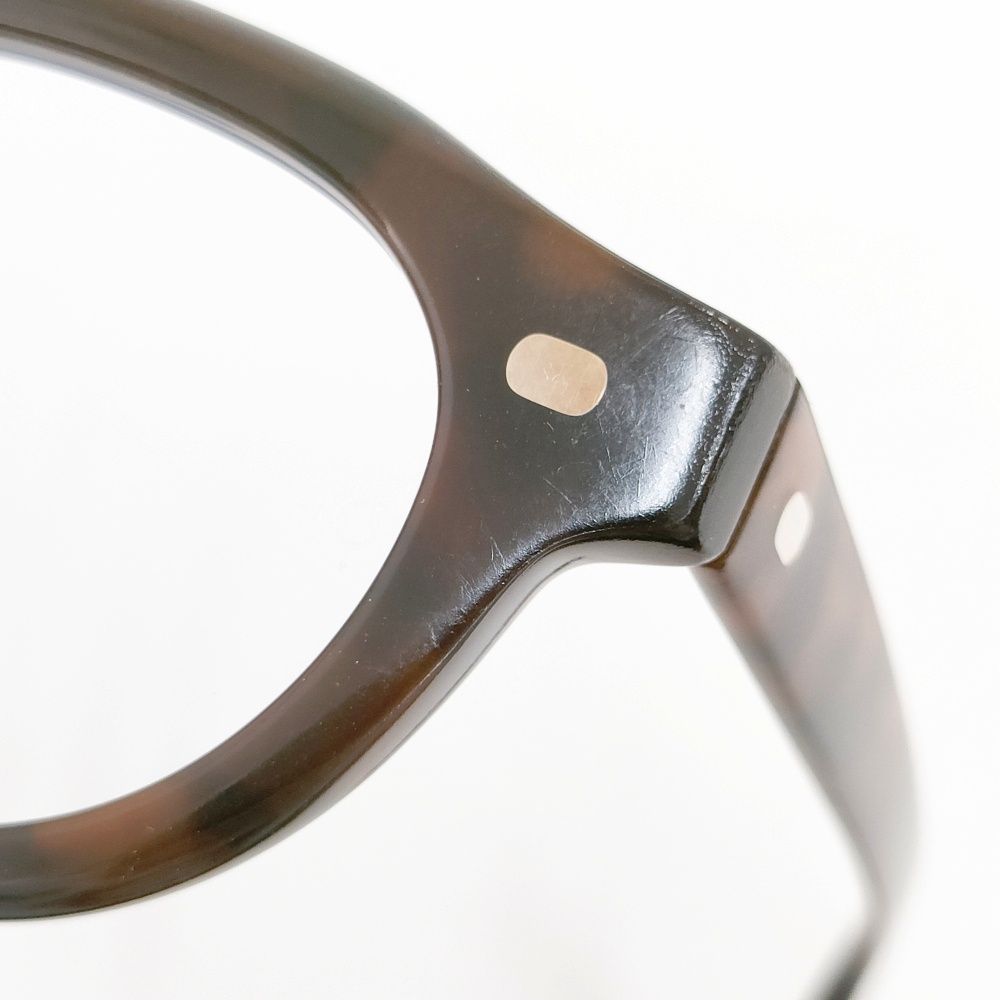 確認用です！ 10 eyevan no.6 Ⅲ 45 セルロイド 4524.147 定価95700円 眼鏡 クリア