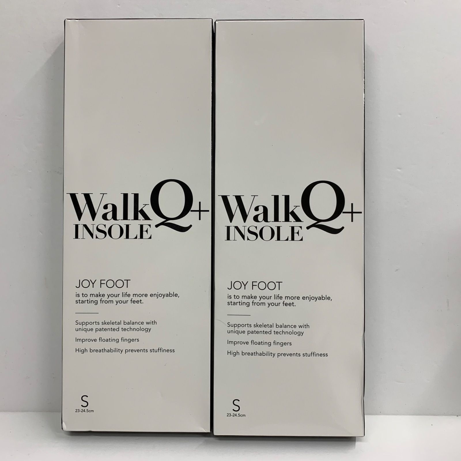 F2982 K Walk Q+ INSOLE JOY FOOT インソール Sサイズ(23～24.5cm) 計2点セット