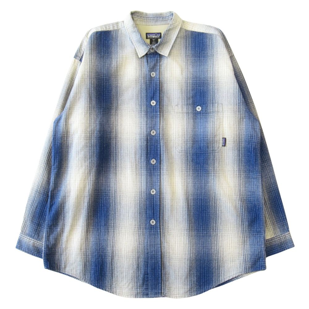 美品 90's Patagonia パタゴニア オンブレ シャドー チェック シャツ