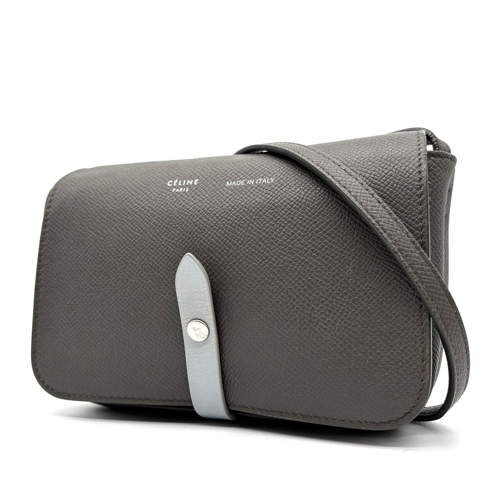 希少・美品 CELINE セリーヌ レザーストラップ ショルダーバッグ 希少・美品 CELINE セリーヌ レザーストラップ ショルダーバッグ