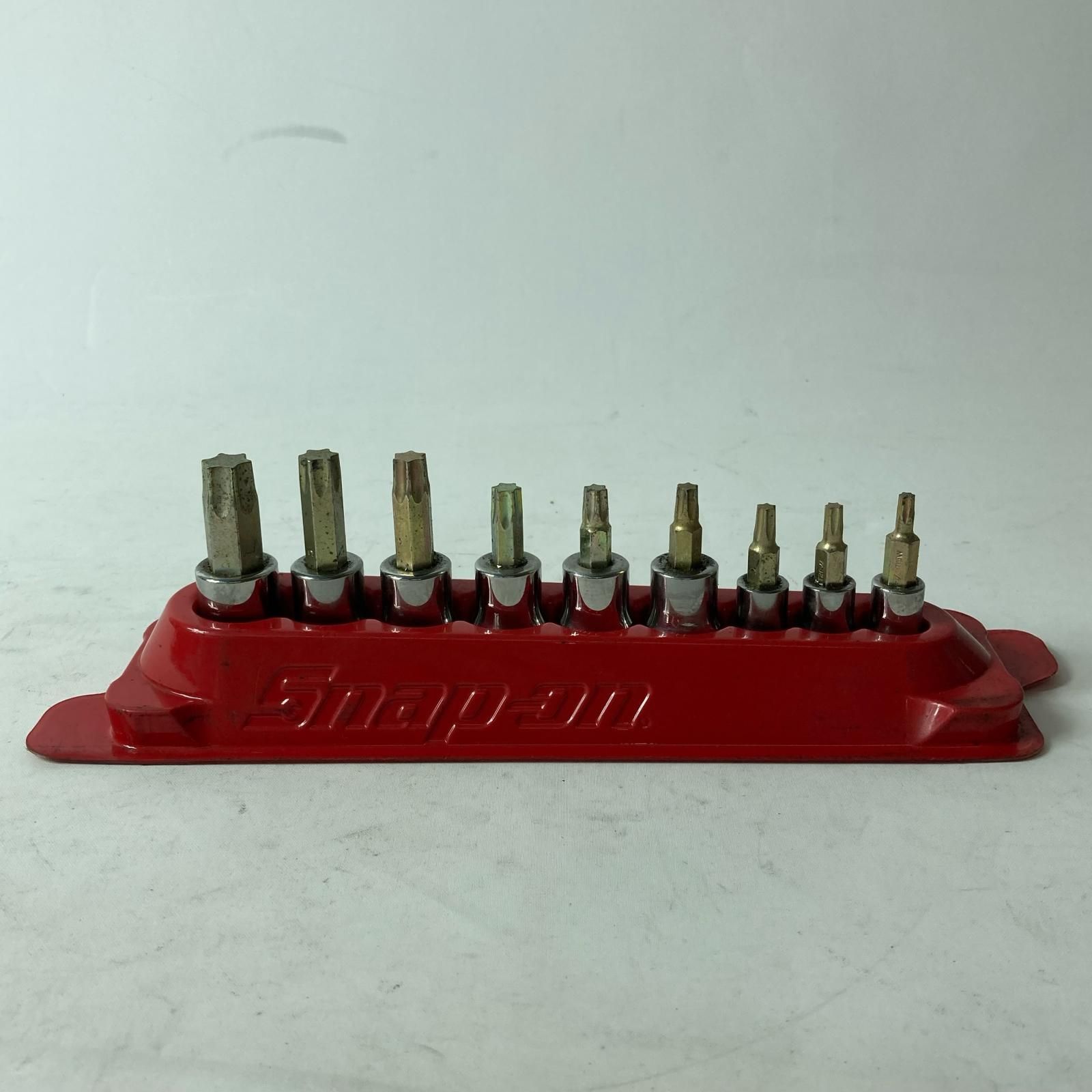 Snap-on スナップオン トルクス 9個セット FTXB T55W T50W T45W T40W T30W T27W T25W T20W T15W マグネットホルダー付