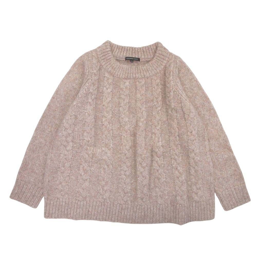 美品 MACKINTOSH LONDON マッキントッシュロンドン ケーブル編み 