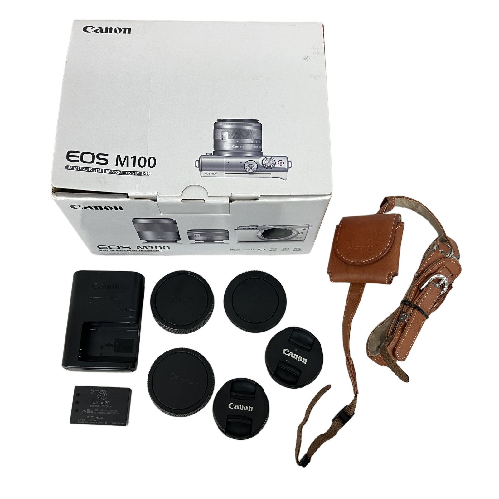 ジャンク品】Canon EOS M100 EF-M15-45 レンズキット 【公式通販】