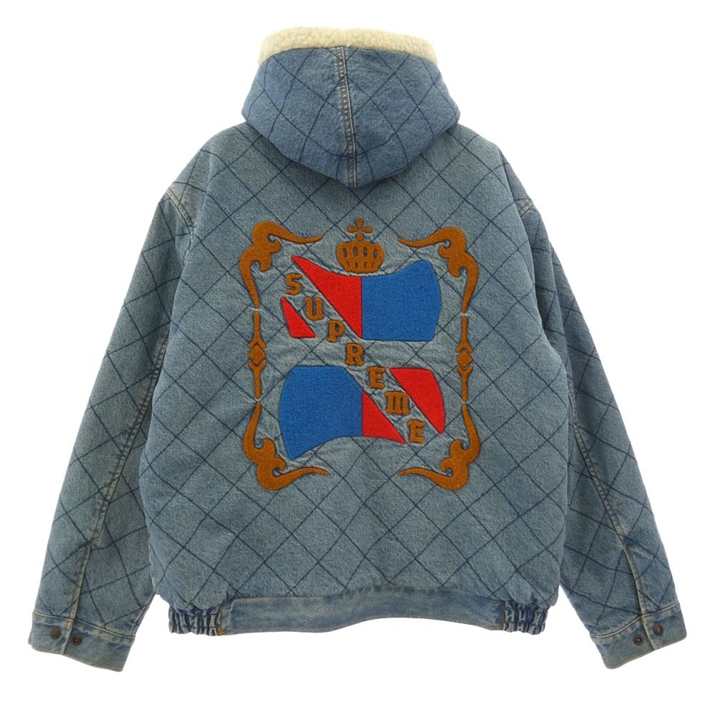 Supreme シュプリーム 18AW denim pilot jacket デニム パイロット 裏
