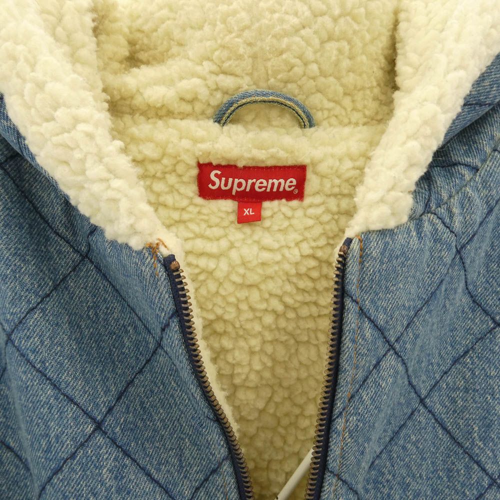 Supreme シュプリーム 18AW denim pilot jacket デニム パイロット 裏
