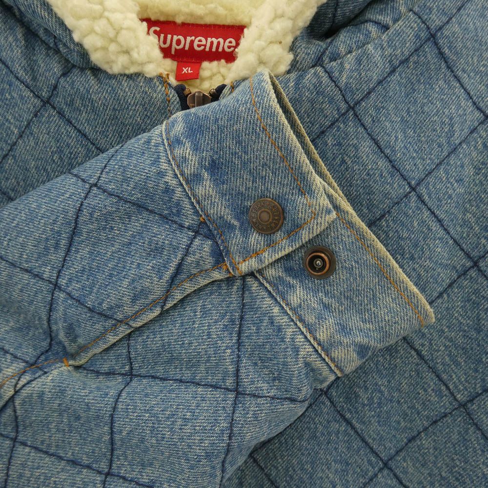 Supreme シュプリーム 18AW denim pilot jacket デニム パイロット 裏