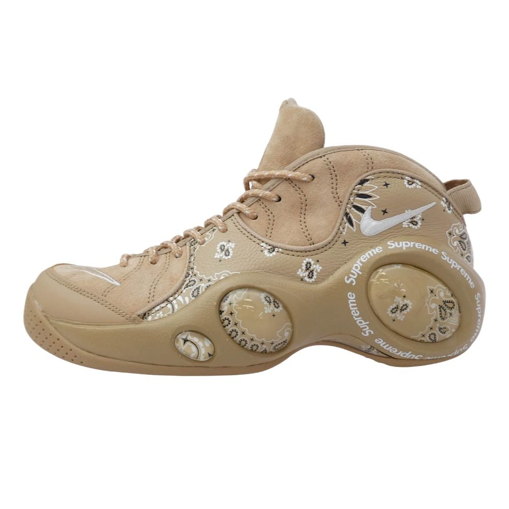 Supreme シュプリーム 22SS DJ8604-200 Air Zoom Flight 95 SP Hemp White エア ズーム フライト 95 SP ヘンプ ホワイト スニーカー ベージュ系 26cm【中古】 Supreme シュプリーム 22SS DJ8604-200 Air Zoom Flight 95 SP Hemp