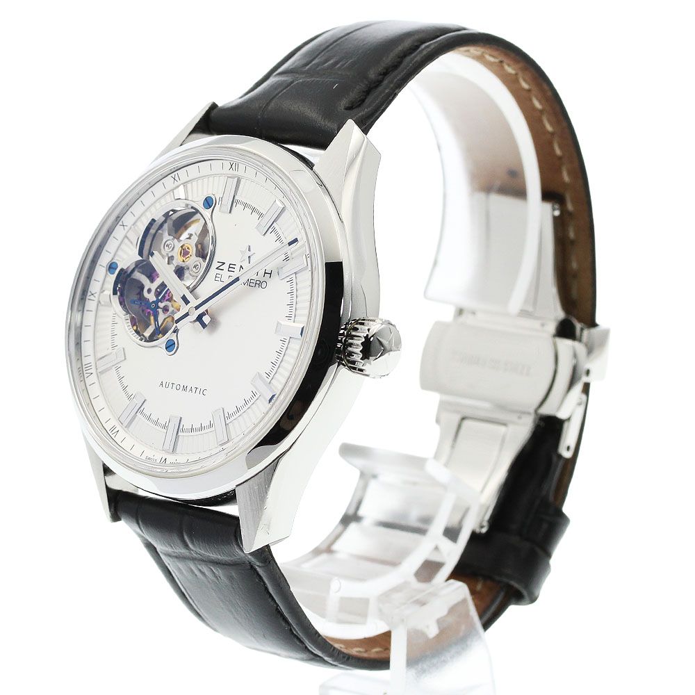  ゼニス ZENITH 03.2170.4613|02.M2170 エルプリメロ シノプシス スモールセコンド 自動巻き メンズ 箱 保証書付き_946901 日本向けサイズ 自動巻き時計 腕時計(アナログ)