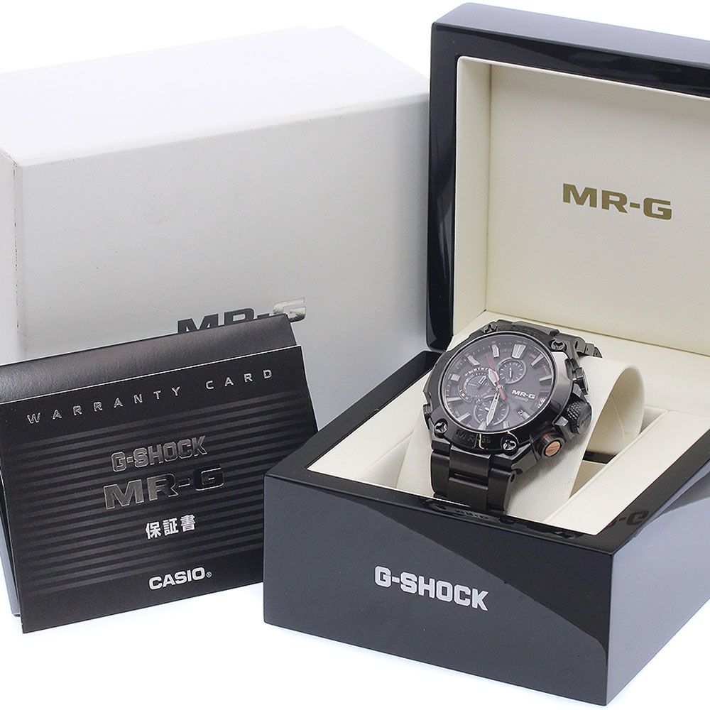 カシオ CASIO MRG-G2000CB-1AJR Gショック MR-G 黒備え ソーラー電波 