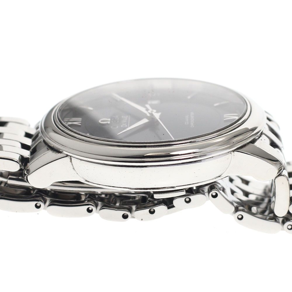  オメガ OMEGA 424.10.37.20.03.001 デビル プレステージ デイト コーアクシャル クロノメーター 自動巻き メンズ 保証書付き_949354 テーラードジャケット 自動巻き時計 腕時計(アナログ)