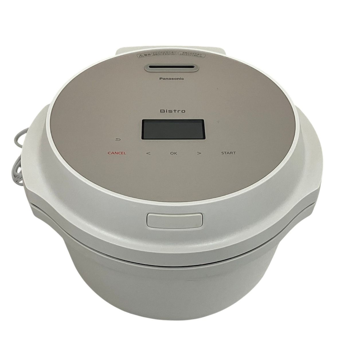 ▶【中古】Panasonic オートクッカー 2024年製 Panasonic NF-AC700 オートクッカー 自動調理鍋 2.4L Bistro ビストロ