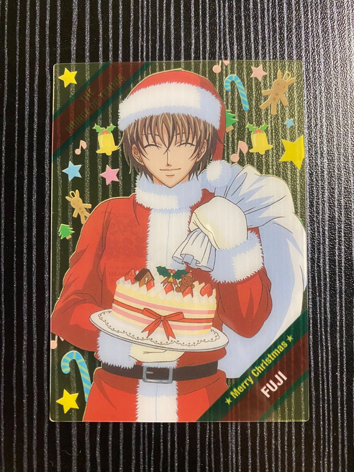 テニスの王子様　シャイニングクリアカード　クリスマス　不二周助 中古】テニスの王子様 シャイニングクリア カード クリスマス 不二周助