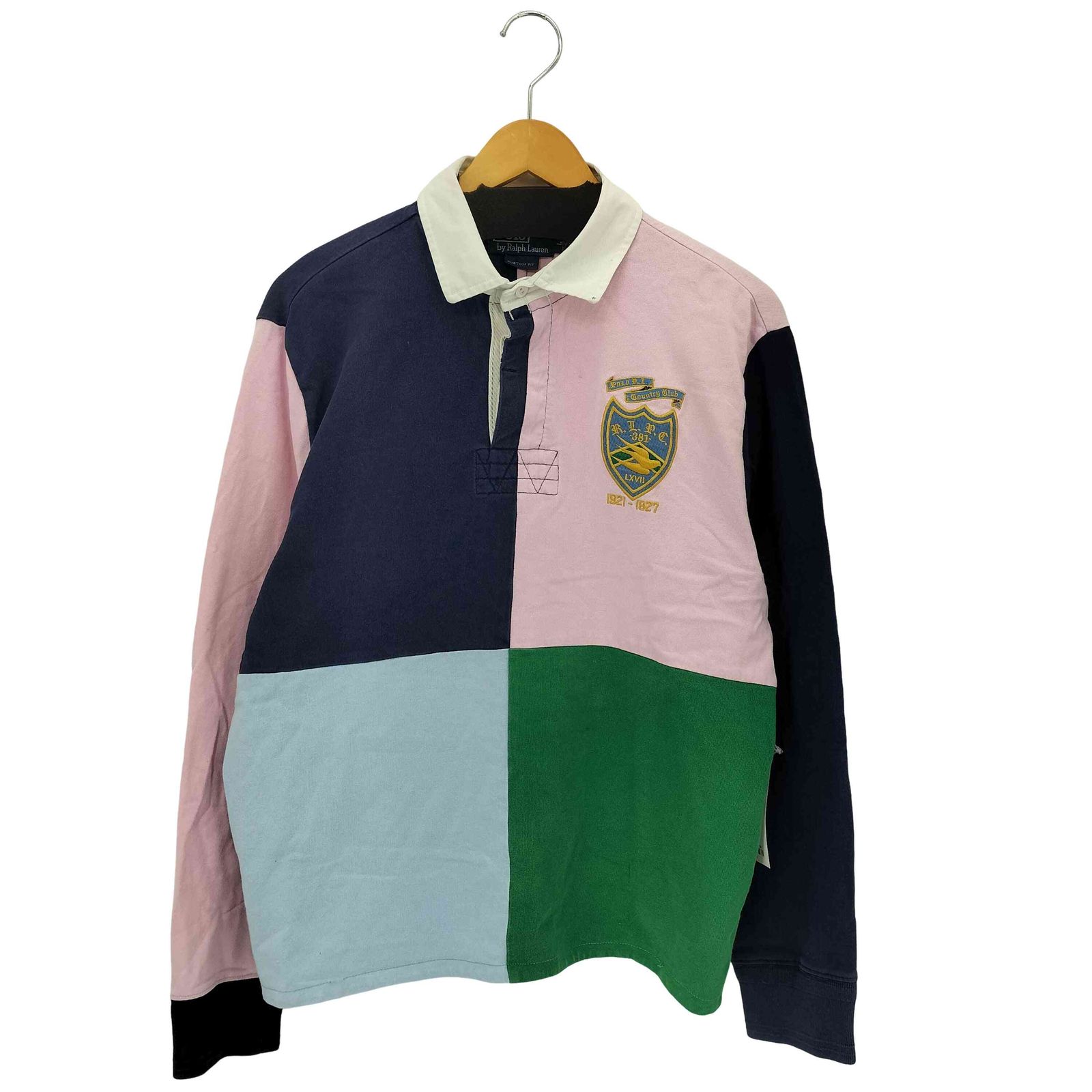 ポロバイラルフローレン Polo by RALPH LAUREN 90s 背番号 L/S マルチ 
