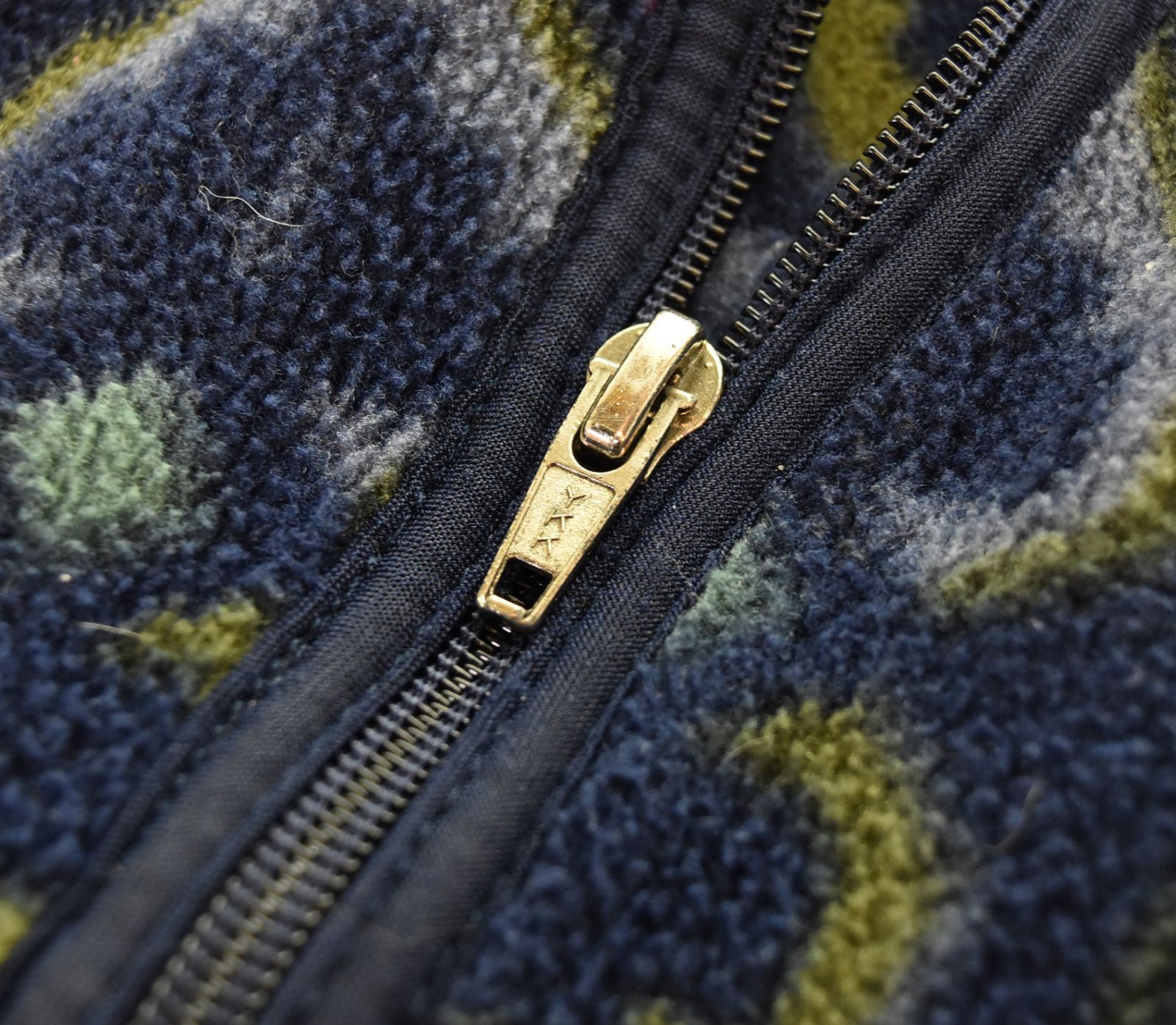 パタゴニア PATAGONIA 90s フリースベスト タペストリー柄 USA製