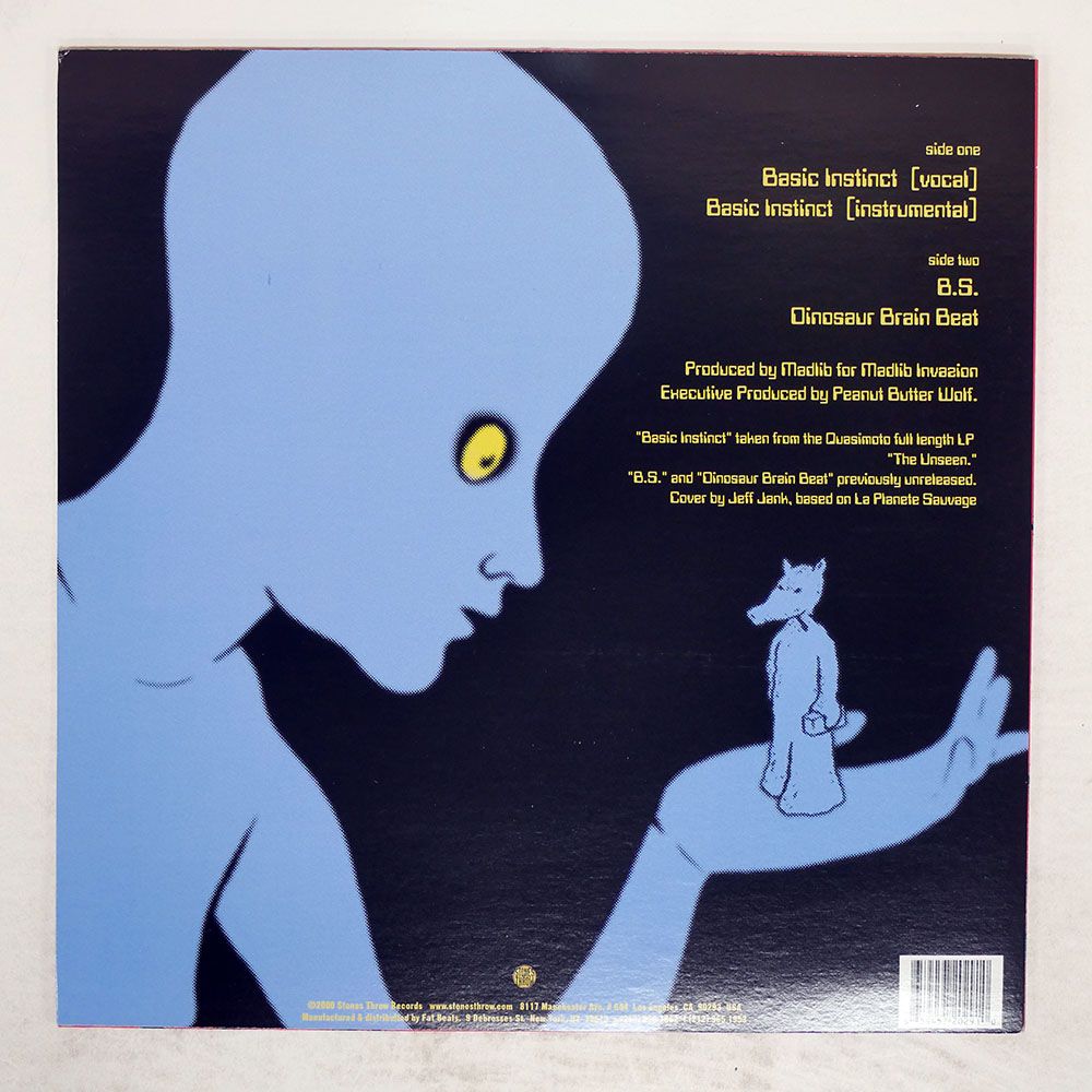 US盤 QUASIMOTO/BASIC INSTINCT/STONES THROW STH2029 12 - メルカリ