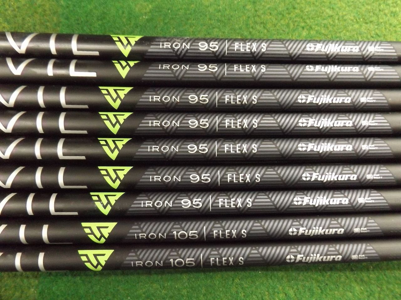 192 TRAVIL IRON 95,105 S-FLEX 37インチから9本セット フジクラ 
