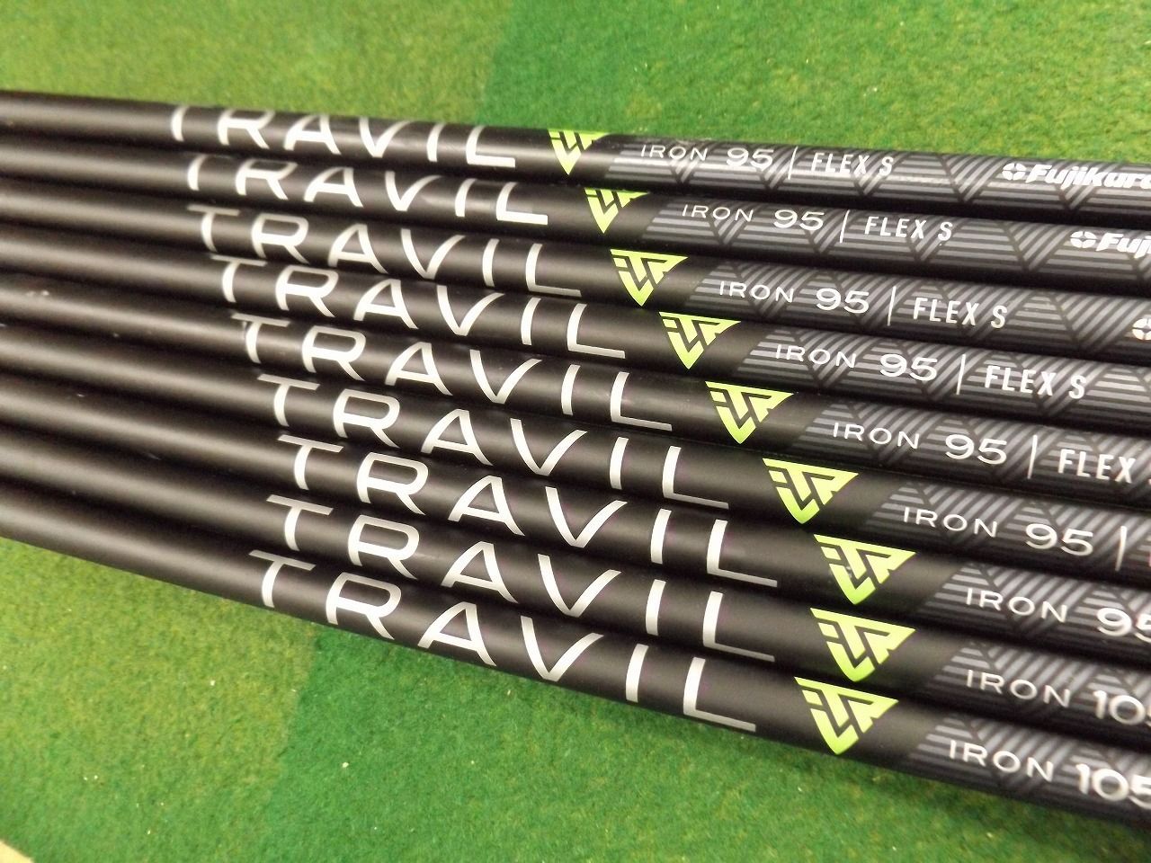 192 TRAVIL IRON 95,105 S-FLEX 37インチから9本セット フジクラ 