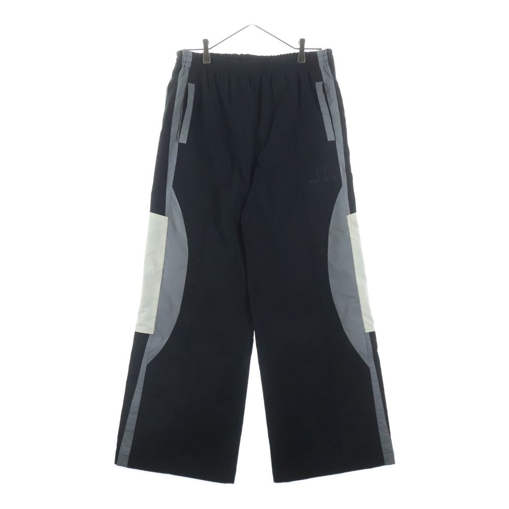 BREATH ブレス 25AW CREST LOGO WARM UP PANTS クレスト ロゴ ウォームアップパンツ ブラック/ホワイト/グレー BR25AW-P1014 BREATH (ブレス) 25AW CREST LOGO WARM UP PANTS クレスト ロゴ
