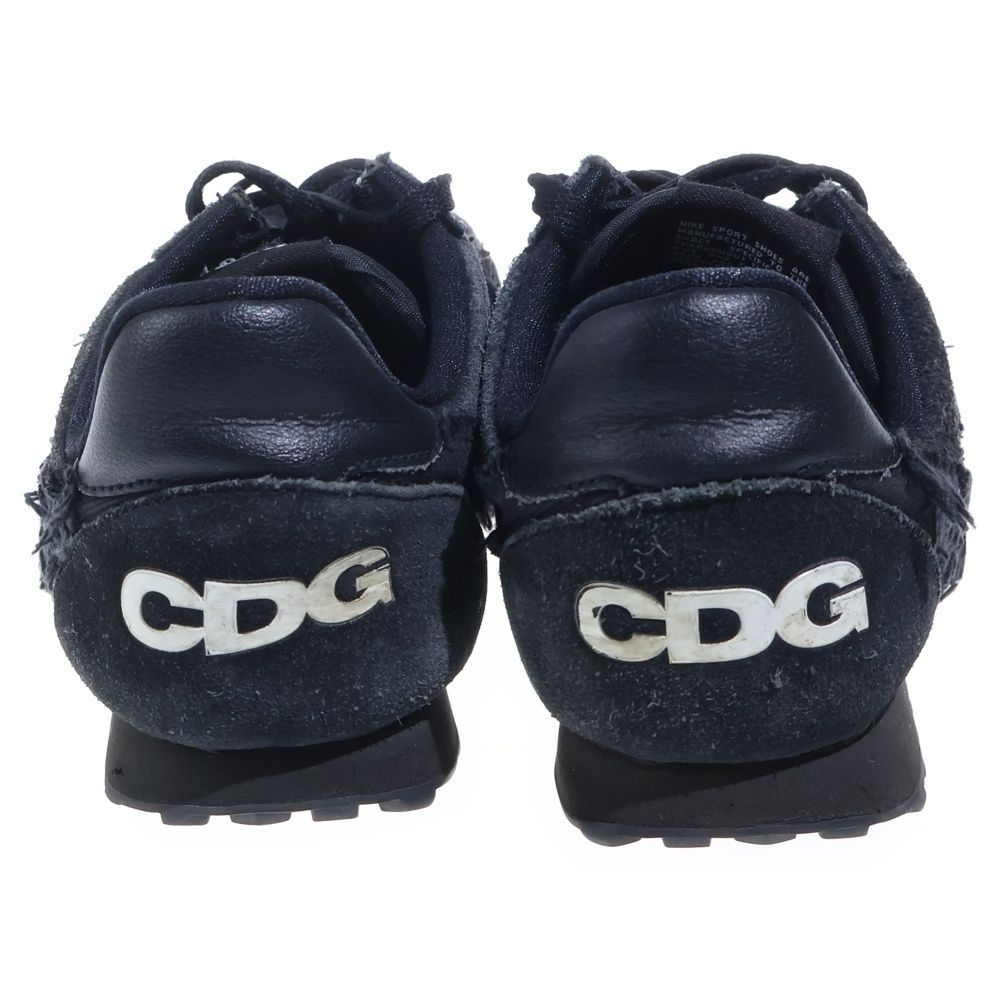 NIKE ナイキ ×BLACK COMME des GARCONS WAFFLE RACER/CDG ブラックコムデギャルソン ワッフルレーサー ローカットスニーカー ブラック US10/28cm CU9080-002 NIKE (ナイキ) ×BLACK COMME des GARCONS WAFFLE RACER/CDG ブラック